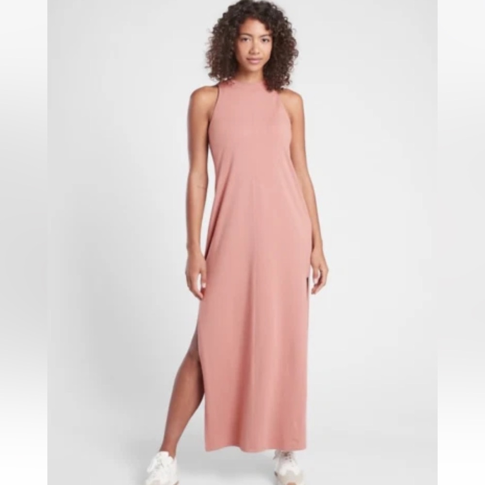 Athleta Maxi Tank Dress with Side Slit, 2X